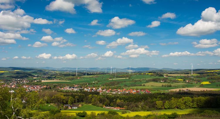 Ausblick Hohe Asch Hansaweg