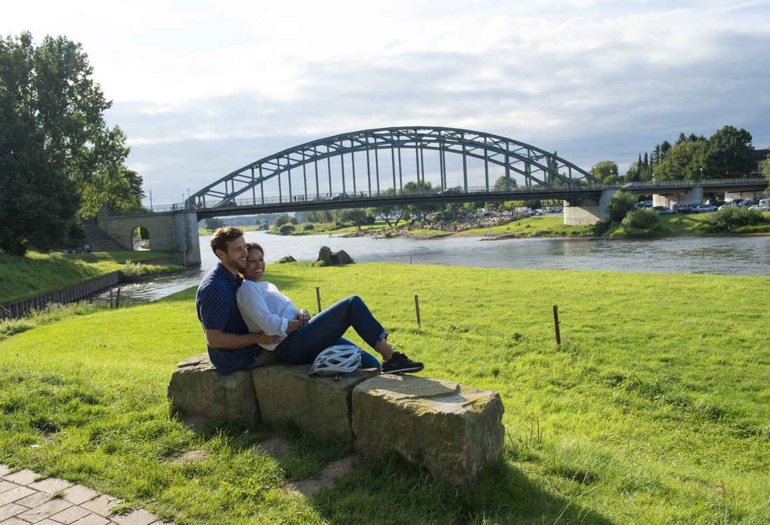 Rinteln Paerchen Weser