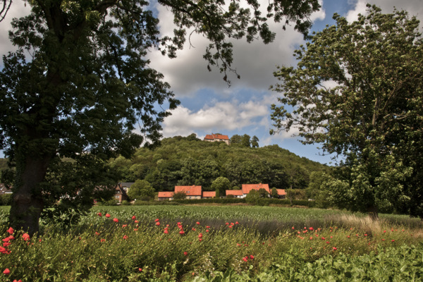 Blick auf die Burg Schaumburg