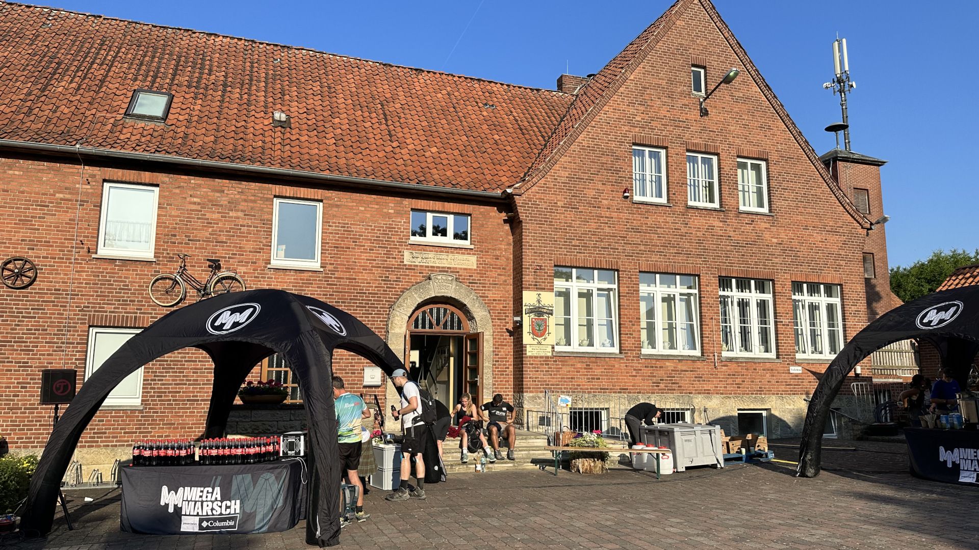 Megamarsch Weserbergland 2023 - VPS Hattendorf Außenbereich, Auetal
