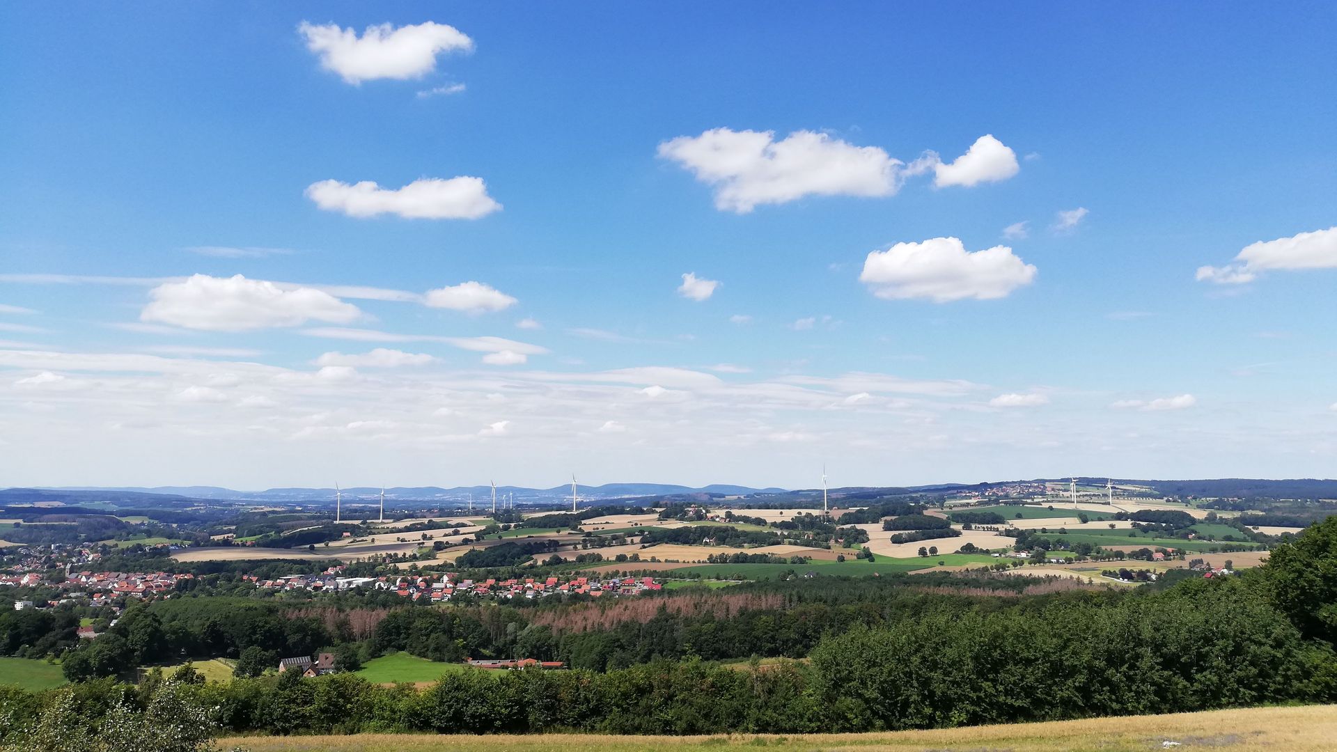 Hansaweg - Etappe5 Ausblick ins Tal, Aerzen