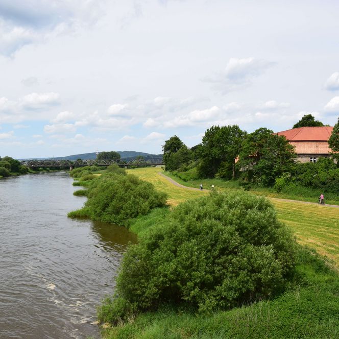 Weser in Grohnde, Emmerthal