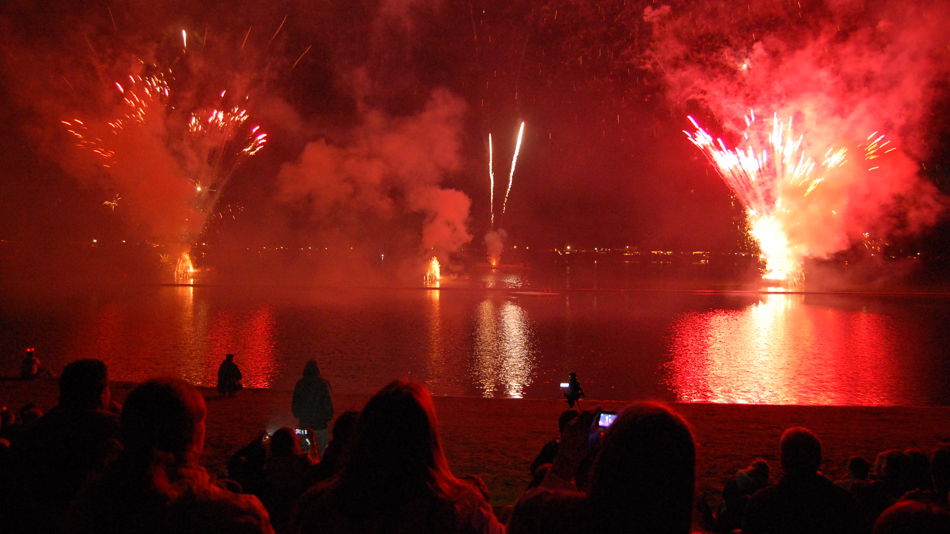 Doktorsee in Flammen