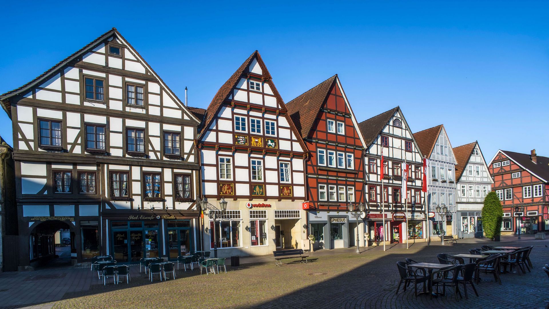 Historischer Markplatz - Fachwerk, Rinteln
