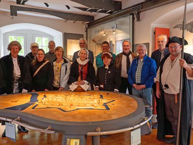 Gruppenfoto unserer Gästeführer, Rinteln