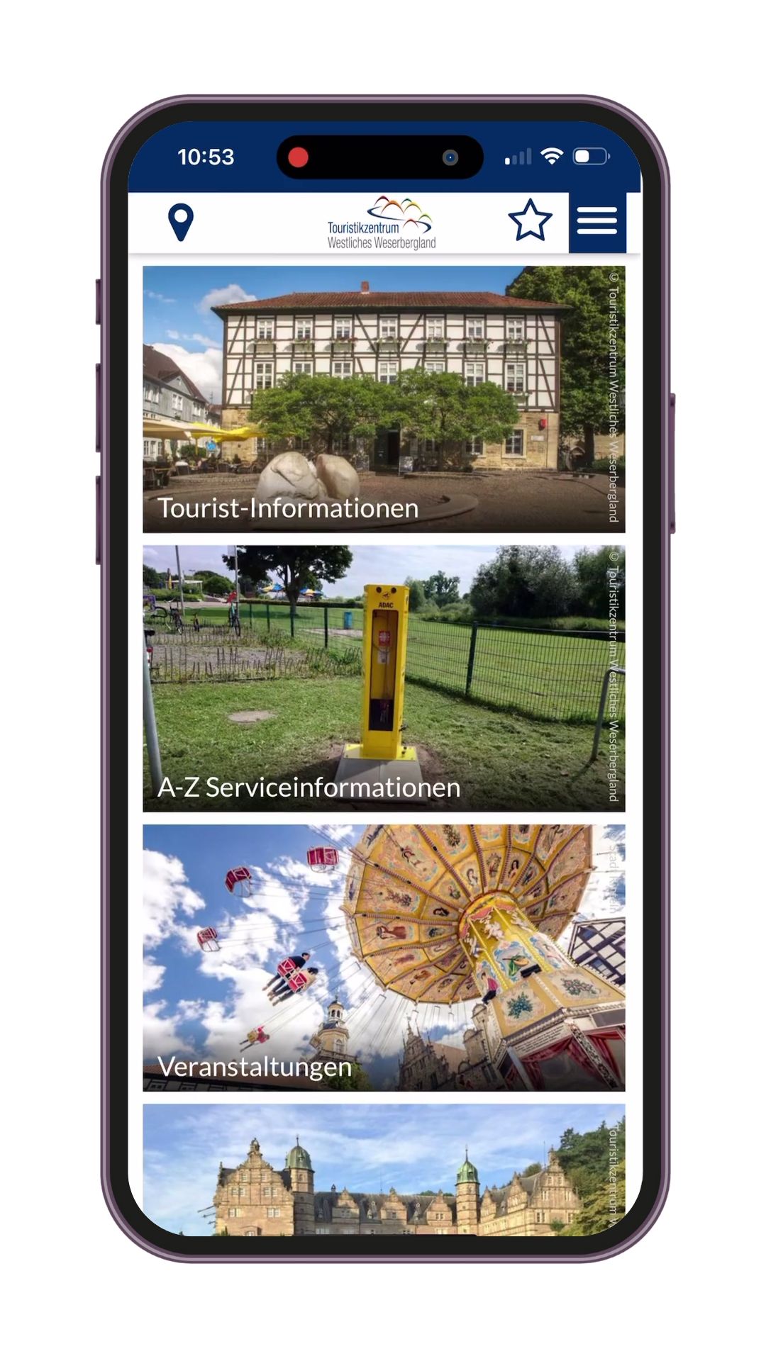 Mockup Reiseplaner - Standbild