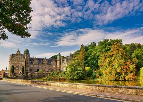 Schloss Hämelschenburg im Herbst, Emmerthal