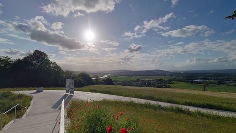 Dokumentations- und Lernort Bückeberg - Ausblick, Emmerthal