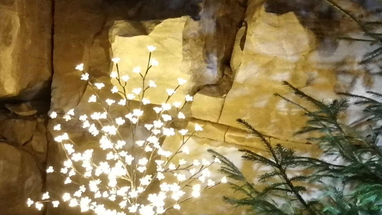 Weihnachtszeit Schillat-Höhle