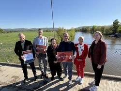 Pressetermin zu den Sonderfahrten zum Kaiser-Wilhelm-Denkmal